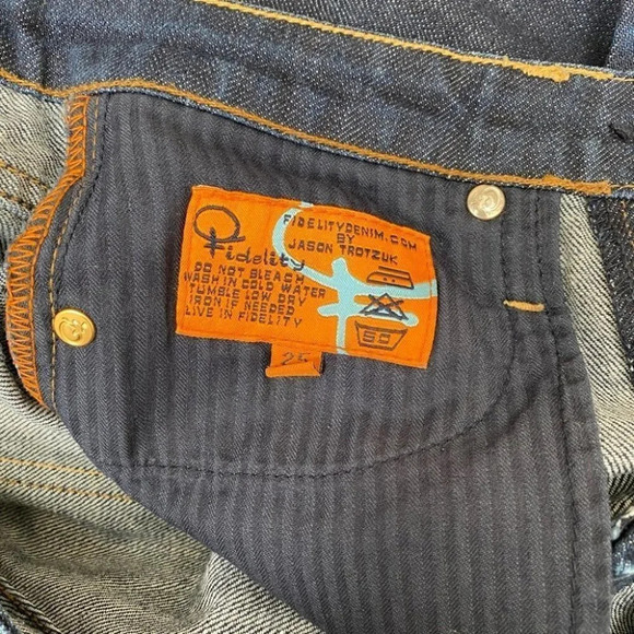 Fidelity Denim - Y2K Texas Rose Slim Jeans - Picture 6 of 6